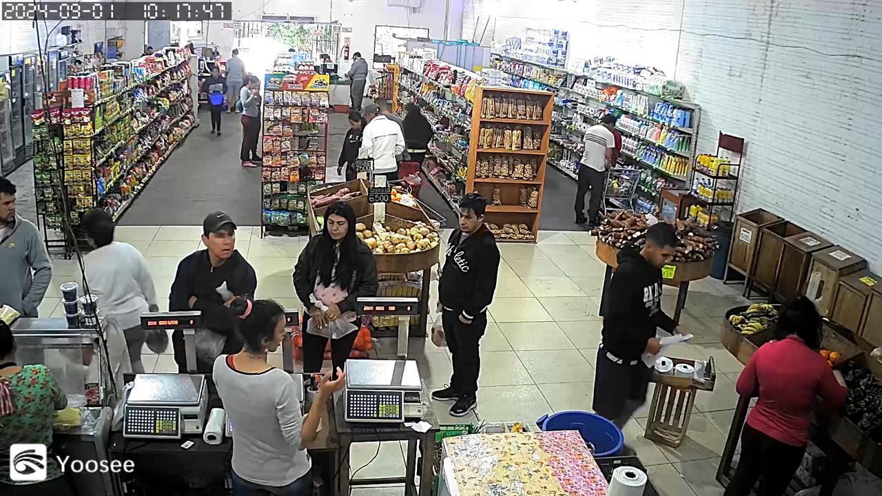 Venta de supermercado consolidado en funcionamiento