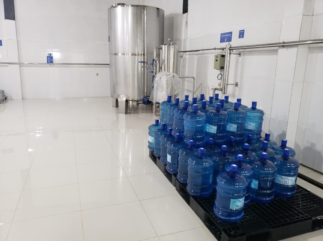 Agua Mineral Natural - Planta de Procesamiento y Embotellamiento